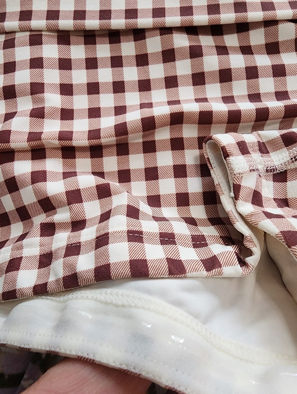 NWT Joylab Red Gingham Low Rise Shorts SZ Large - Picture 3 of 7